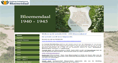 Desktop Screenshot of 1940-1945.bloemendaal.nl
