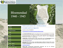 Tablet Screenshot of 1940-1945.bloemendaal.nl